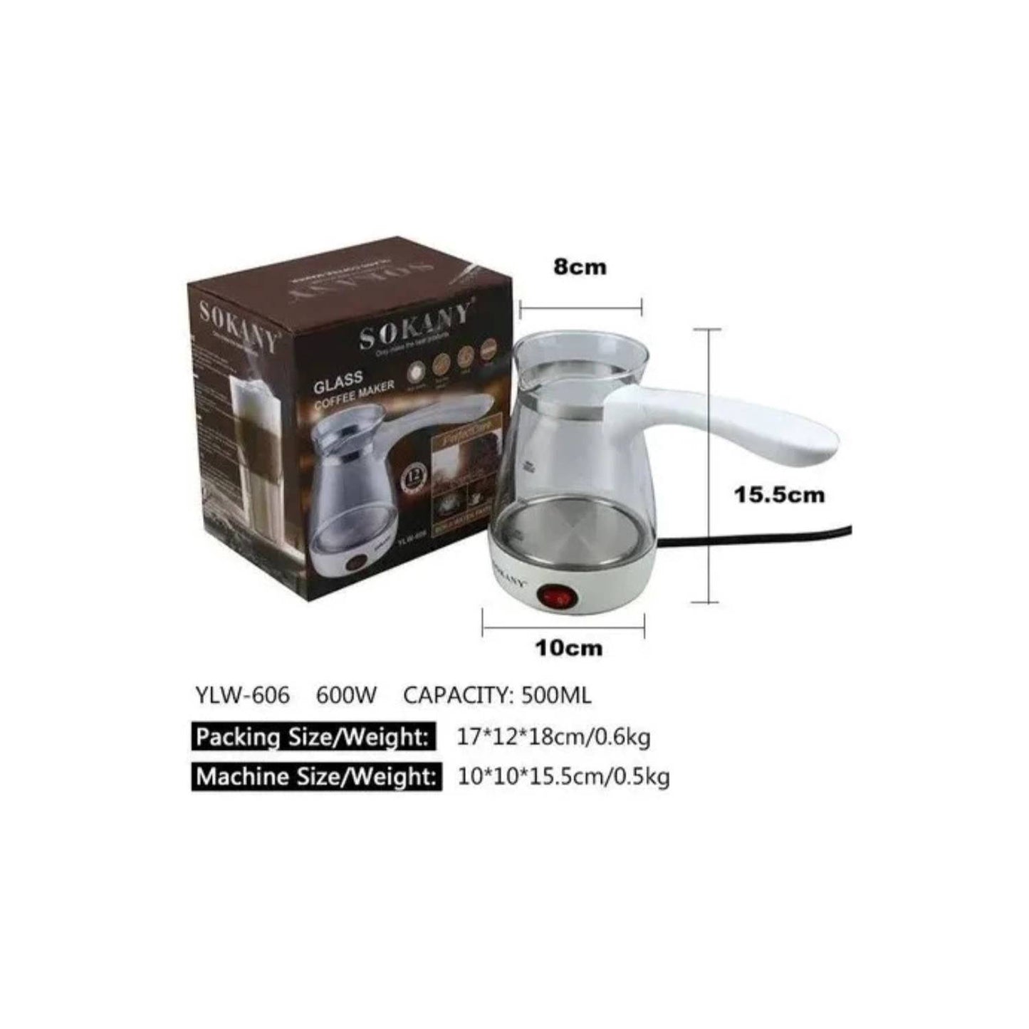 Cafetera Turca Sokany
